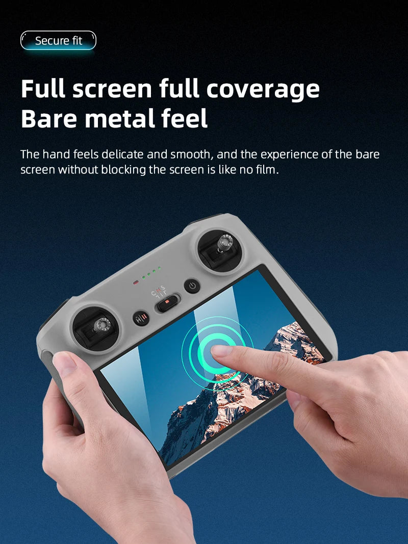 3PCS Tempered Glass Screen Protector for DJI MINI 3 Pro Remote Control Protection Protective Film for DJI MINI 3 RC Accessories 11 the experience of the bare screen without blocking the screen is like no film .