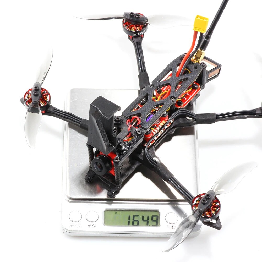 HGLRC Rekon 4 - LR Micro Long Range Quad Analog Version Caddx Ratel2 1603 2800KV WITH GPS For RC FPV Quadcopter Freestyle Drone