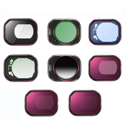 STARTRC Lens Filter For DJI Mini 4 Pro – GND16, UV, CPL, ND16/ND64/ND256, Star & Natural Night Camera Protector