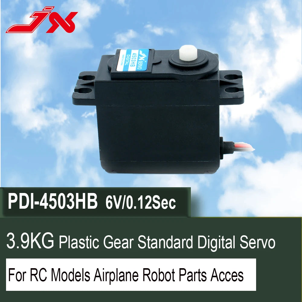 JX Servo, 12Sec 3.9KG Plastic Gear Standard Digital Servo For RC Models