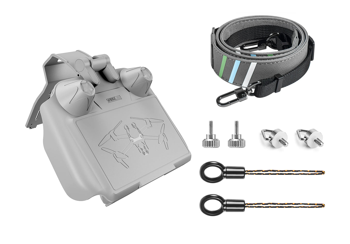 StartRC Sun Hood Kit for DJI RC 2/RC – 3-in-1 Adjustable Shade, Screen Protector & Lanyard for Mini 4 Pro/Mini 3/Air 3