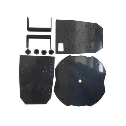 5 DOF Robot Hand Five-Finger Bionic Palm, Servo-Controlled Left/Right Assembled Gripper for Arduino/ESP32, Raspberry Pi