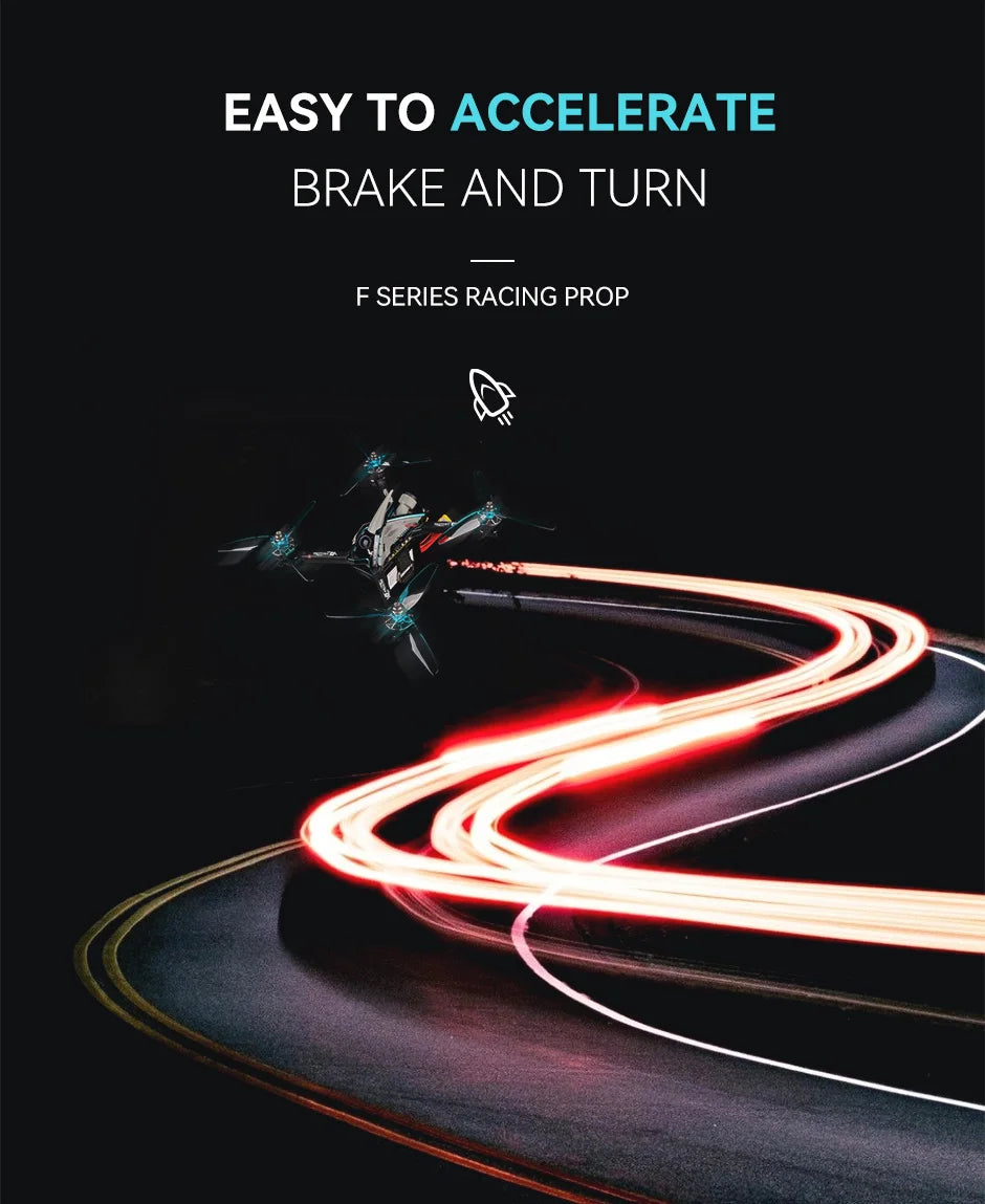 EASY TO ACCELERATE BRAKE AND TURN F SERIES