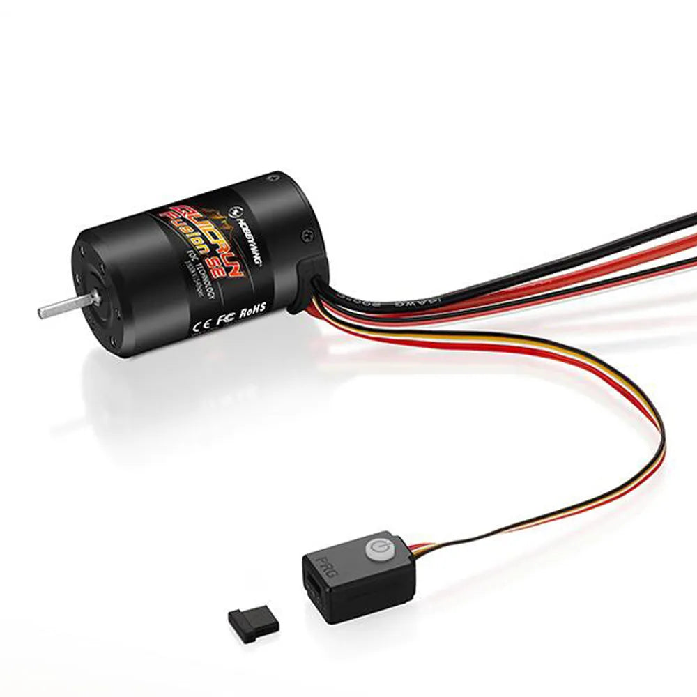 Hobbywing Quicrun Fusion Se - 40a 1800kv 1200kv Combined Motor Esc For 1/10 1/8 Rc Model Car Crawler Accessories