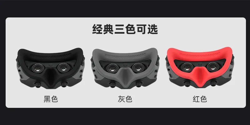For Avata Goggles 2 Eye Mask Silicone Protective Cover - Headband Strap for DJI Avata G2 VR Glasses Accessories 8 Avata Goggles 2 Eye Mask Silicone Protective Cover SPECIFIC