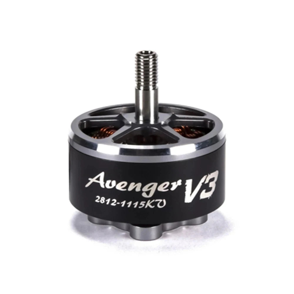 Brotherhobby Avenger 2812 V3 900KV / 1115KV Brushless Motor 5-8S Titanium Alloy hollow shaft 7-9inch Propeller for RC FPV Drone 14 Skyquist KV: 900KV/1115KV Configuration: 12