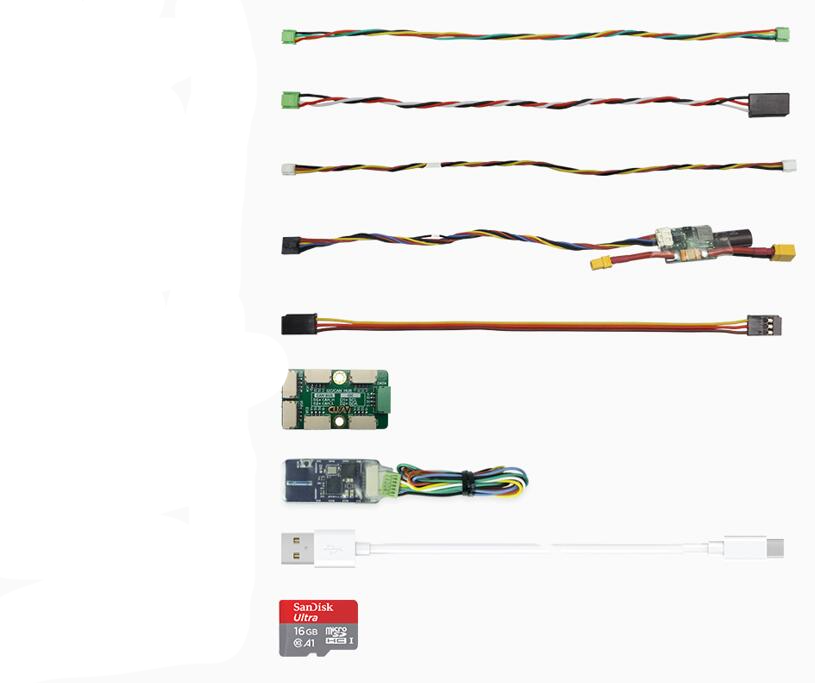 X7 Flight Controller Pin Power Module CUAV V5+ X7+ Flight Controller Cables Spare Parts – RCDrone