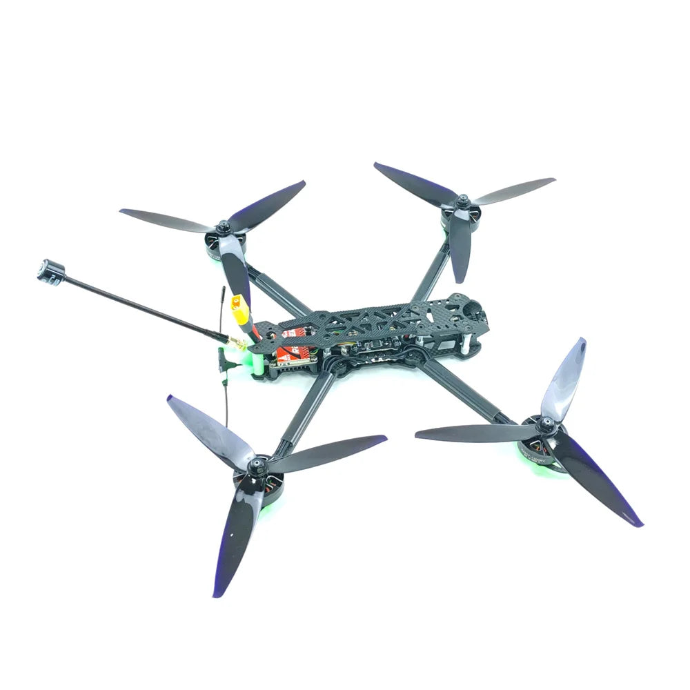 The AOCODA AO7 PNP is a high-performance FPV racing drone with a 4-in-1 ESC, GPS, and advanced features for freestyle flying.