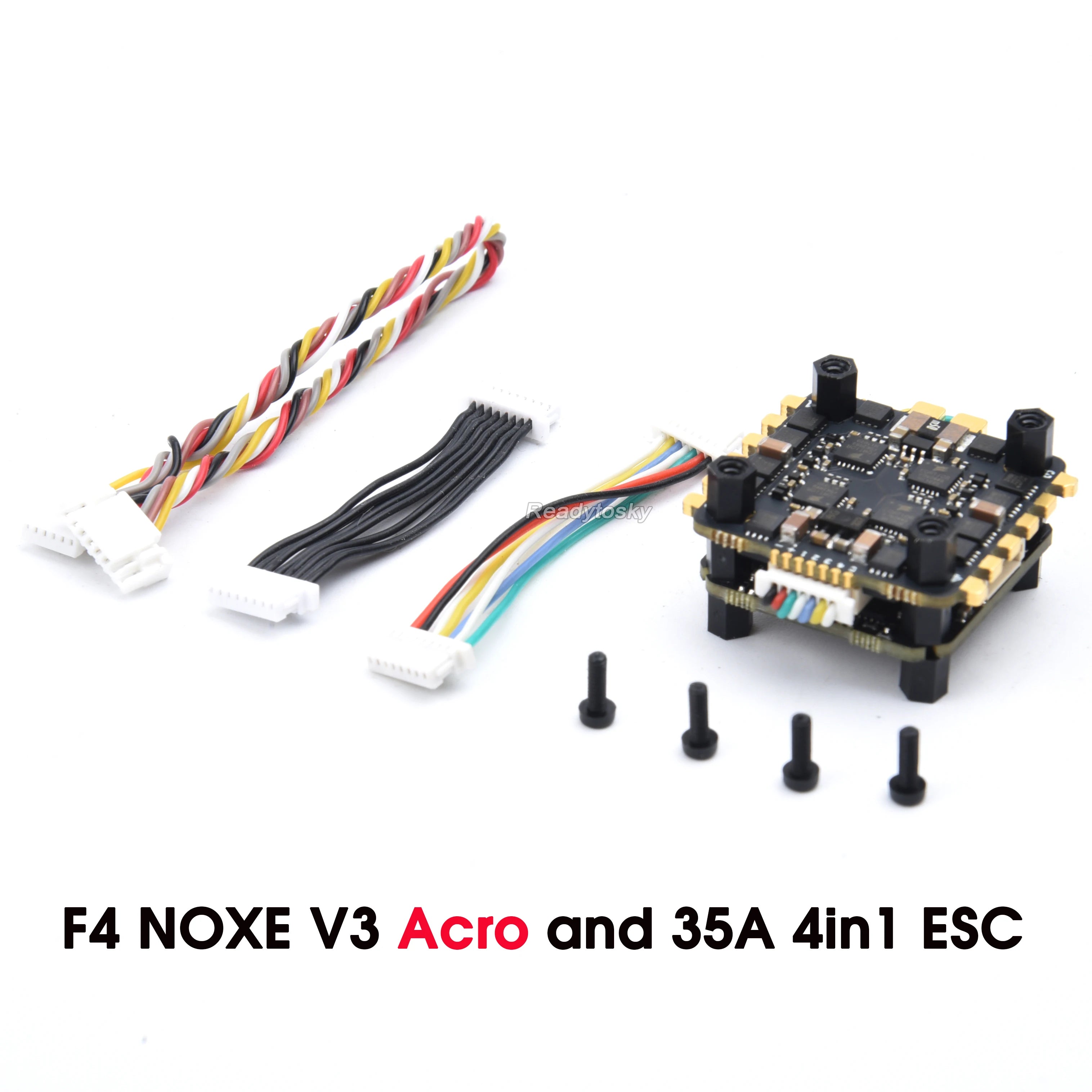 ELF 88mm Micro Quadcopter, F4 NOXE V3 F411 Flight Controller 5V 10V BEC OS