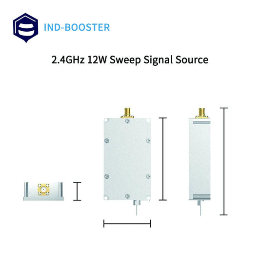 12W Anti Drone Module, IND-BOOSTER 2.4GHz 12W Sweep Signal Source