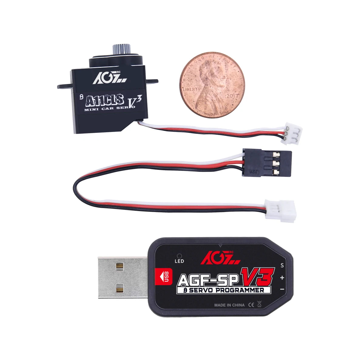 AGFRC A11CLS V3, Specification A11CLS V3 Black Operating Voltage: 4.8-6.0V Operating