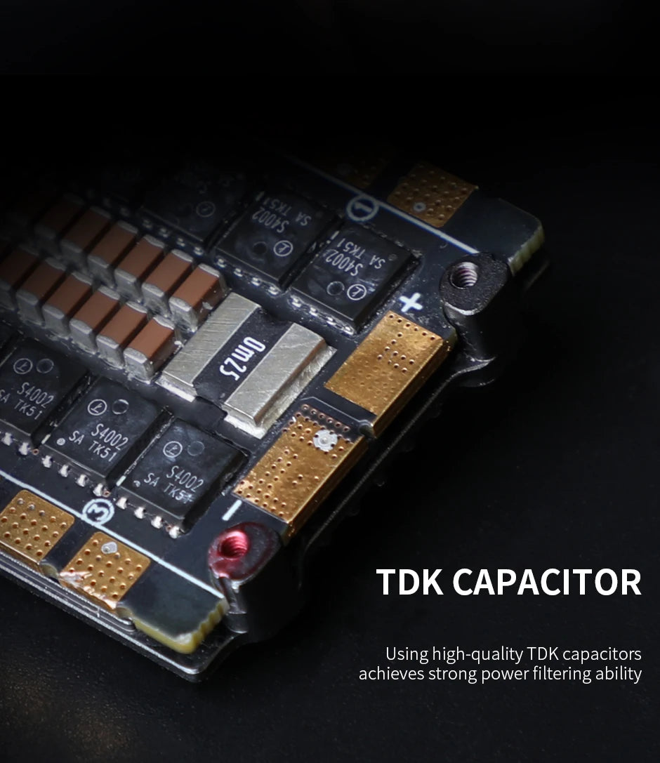 high-quality TDK capacitors achieve strong power filtering ability Hisai