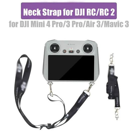 Pour sangle DJI RC/RC 2 – Mini 4 Pro/3 Pro, lanière avec vis pour DJI Mini 3/Air 2S/Mavic 3 Pro/Air 3, accessoires de télécommande