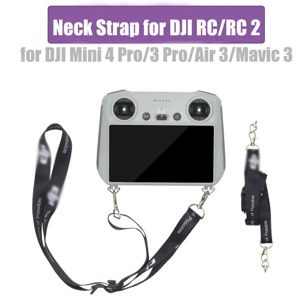 for DJI RC/RC 2 Strap - Mini 4 Pro /3 Pro Lanyard NeckStrap with Screws for DJI Mini 3/ Air 2S/Mavic 3 Pro/Air 3 Remote Accessories 14 for DJI RC/RC 2 Strap, Lanyard with buckle for DJI Mini 4 Pro/Mini 3/Mini 3 Pro