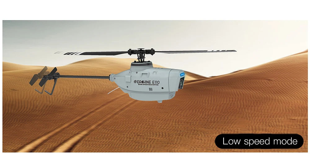 Eachine E110 RC Helicopter, a single battery provides about 15 minutes of flight time, which is longer than most comparable consumers