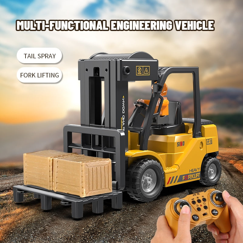 Children Engineering Car Toy Multifunctional Forklift Toy Forklift