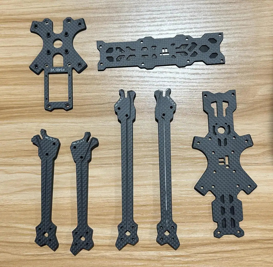 iFlight side plates/middle plate/top plate/bottom plate/arms/screws for Nazgul Evoque F6 V2 F6X/F6D FPV Frame Replacement Part