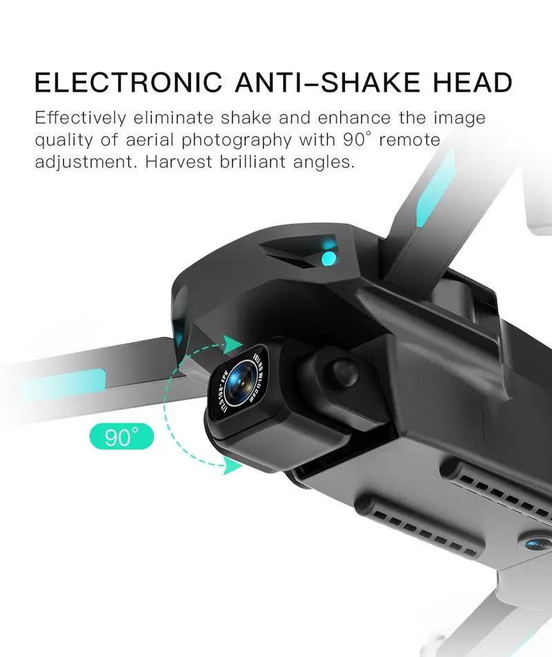 L700 PRO Brushless Gps Drone, electronic anti-shake head effectively eliminate shake and enhance the image quality of