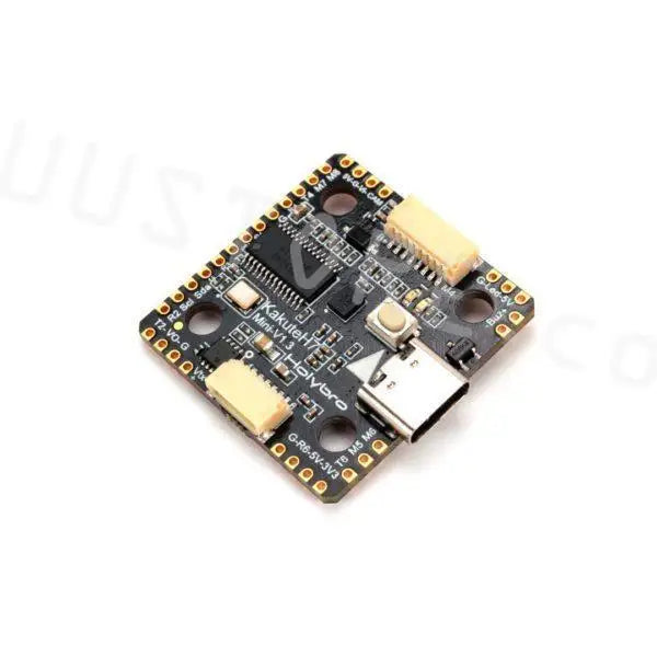 Holybro Kakute H7 Mini Flight Controller - W/ BetaFlight OSD 6x UART Port BMI270 F7 predecessor 32Bit Support Octocopter 8 Holybro Kakute H7 Mini Flight Controller, there are LED & buzzer pad, I2C pad (SDA & S