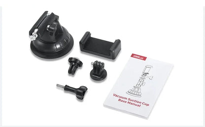 Vacuum Suction Cup Base Manual for Action Cameras