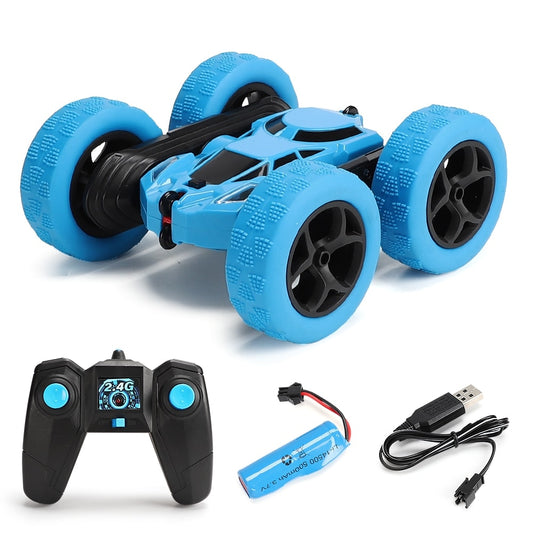 आरसी स्टंट कार बच्चों के लिए डबल साइडेड फ्लिप - 2.4जी रिमोट कंट्रोल कार 360 डिग्री रोटेशन ऑफ रोड आरसी ड्रिफ्ट कारें लड़कों के लिए उपहार खिलौने