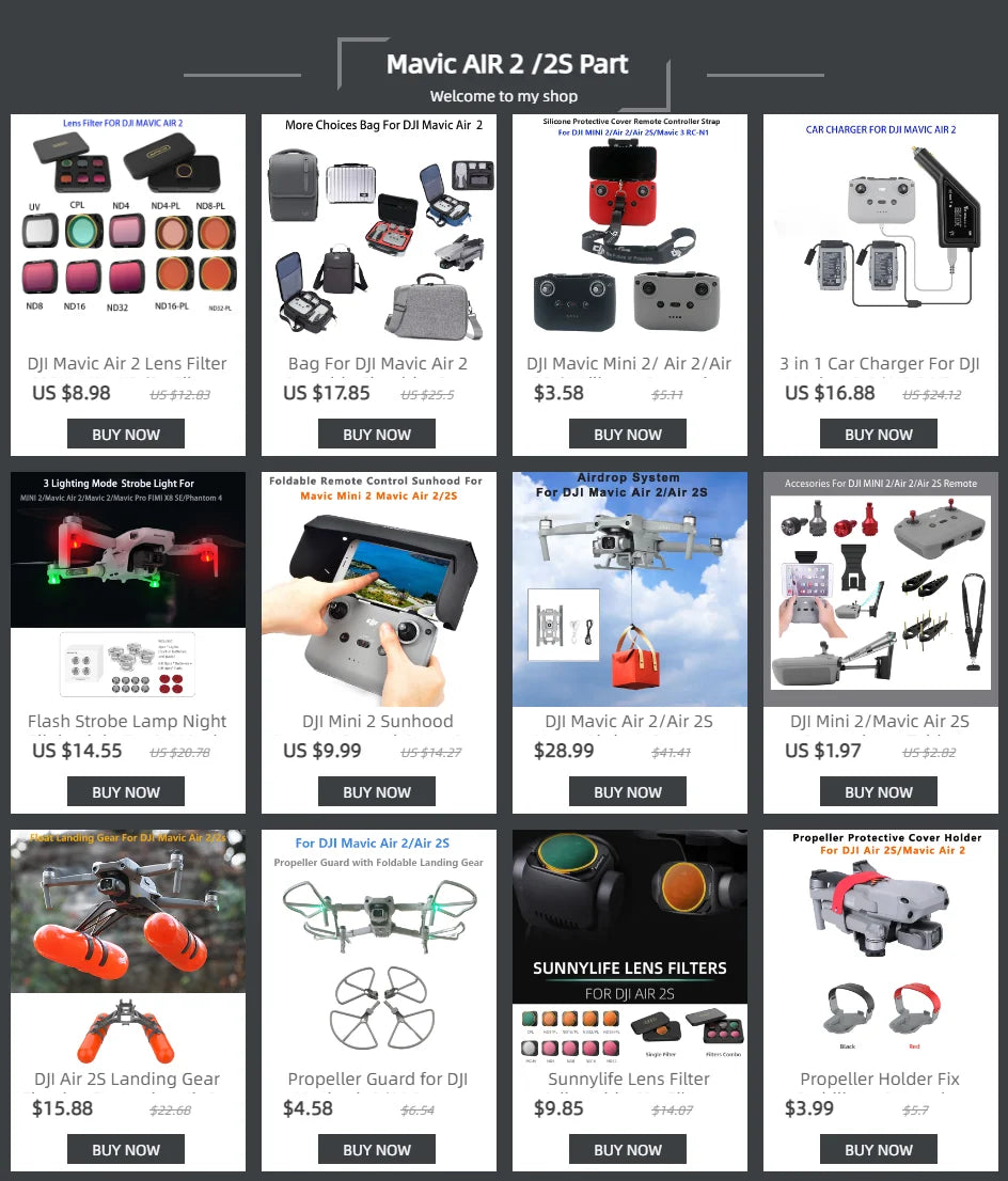 4 pairs 7238 Low Noise Props 7238F Propellers For DJI Mavic Air 2/DJI AIR 2S Drone Accessories 10 4 pairs 7238 Low Noise Props 72