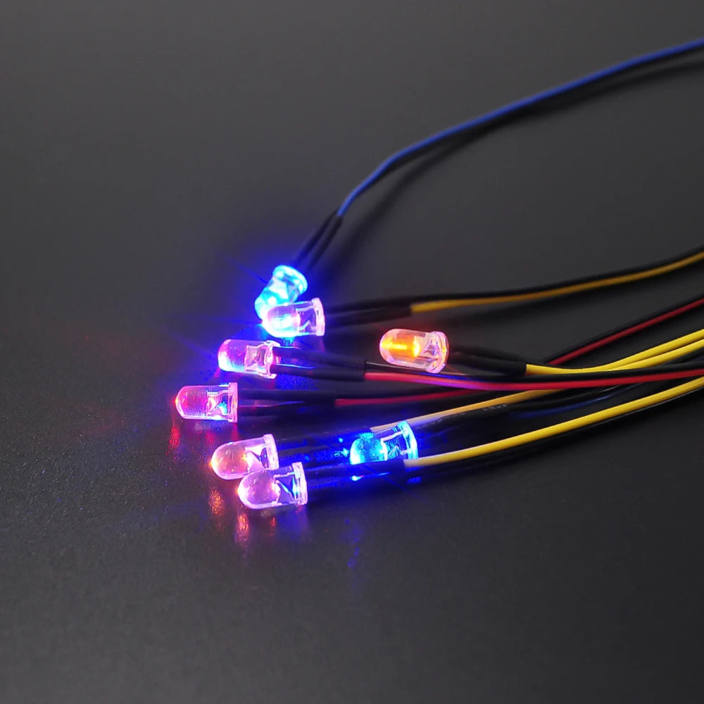 FLYSKY FS-R7D 7CH 2.4G Receiver, Suitable for: 1/10 RC cars Remarks: 12LED all light beads 5