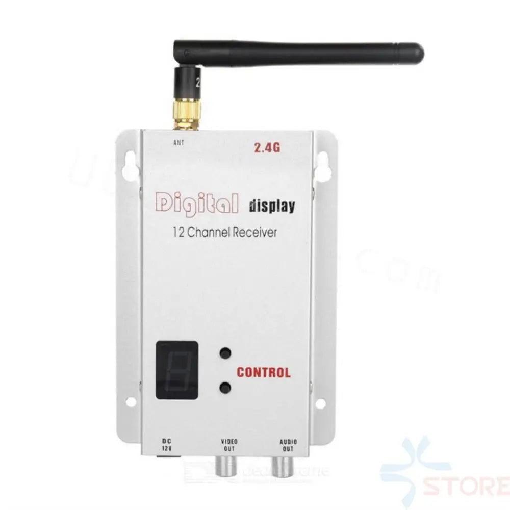 2.4G 1W 12CH VTX, aa 2.46 Digitall display 12 Cnannel Receiver CONTROL W