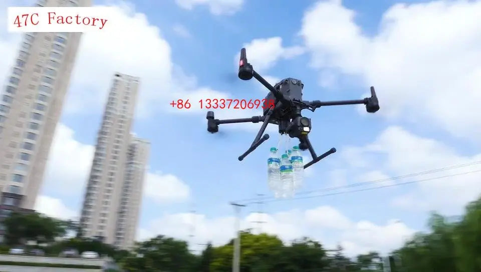 25KG Drone Drop, Size: 62mm x 92mm, Packing Case: 252mm x 217mm, Weight: 295g, etc.