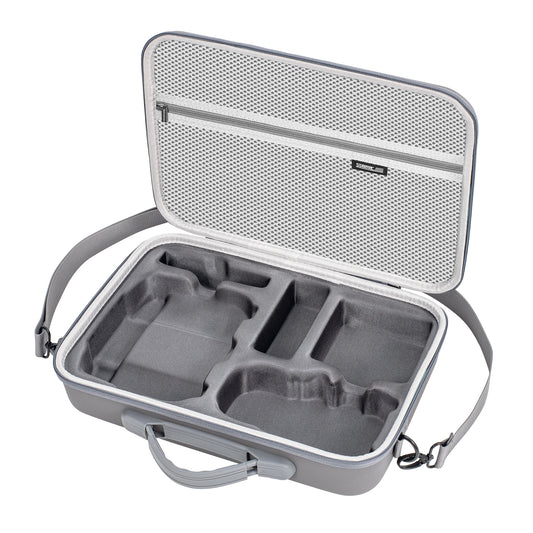 STARTRC Travel Storage Bag for DJI Mini 5 Pro – Shockproof PU Carrying Case, Handheld/Crossbody Shoulder Bag with Molded Inserts