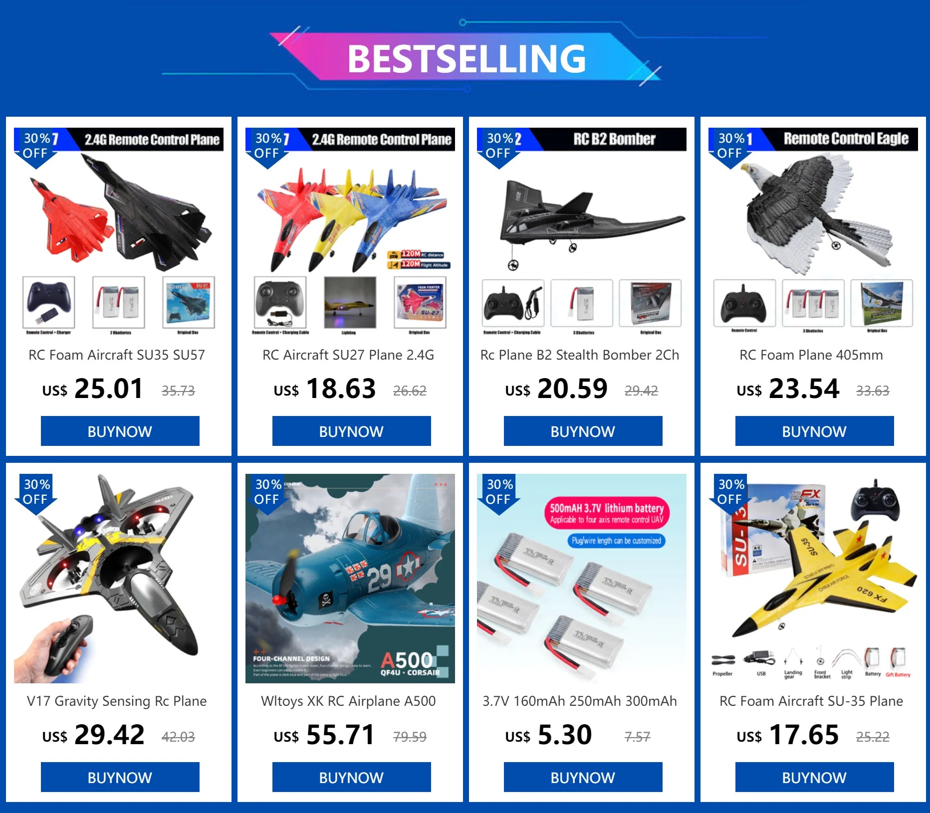 Rc Plane B2 Stealth Bomber - 2Ch 34Cm Wingspain Cessna 2.4G Remote Control Airplane Aircraft Drone Toys for Adults Children 10 Rc Plane B2 Stealth Bomber, RC Foam Aircraft SU35 SU57 RC Aircraft 2Ch