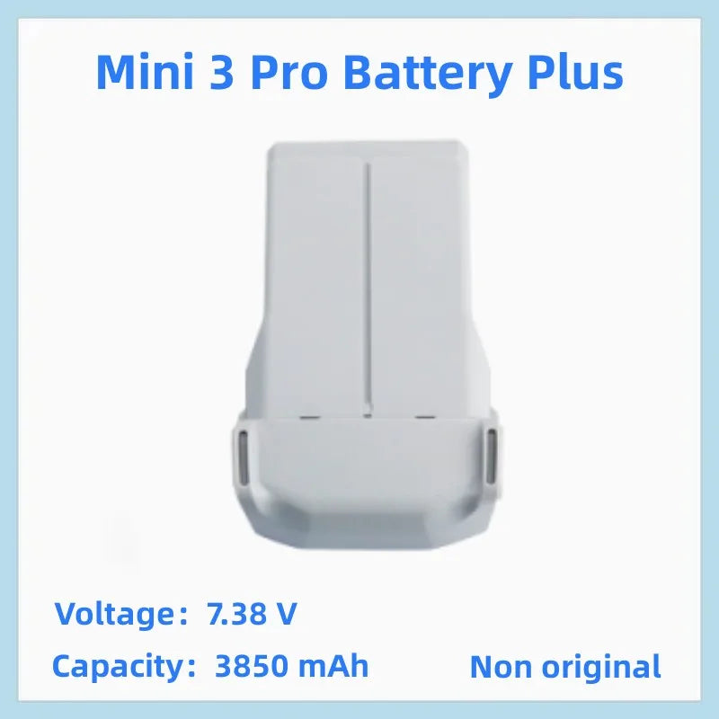 Mini 3 Pro Battery Plus Voltage: 7.38 V Capacity: 3850 mAh