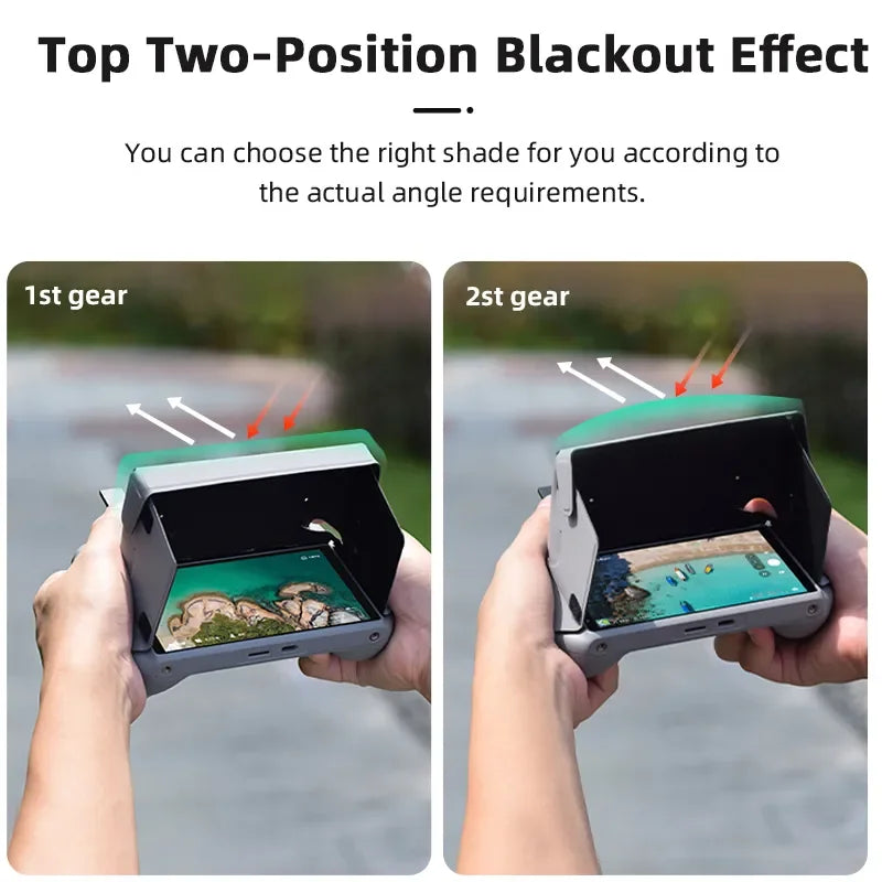 Silicone Case Cover for DJI Mini 4 Pro RC 2 Remote Controller - PU Adjustable Lanyard for DJI Mini 4 Pro Neck Strap Accessories 49 Top Two-Position Blackout Effect You can choose the right shade for you according