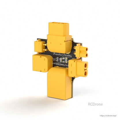 BrotherHobby 3-in-1 short circuit protector board with XT30, XT60 and XT90 battery connectors