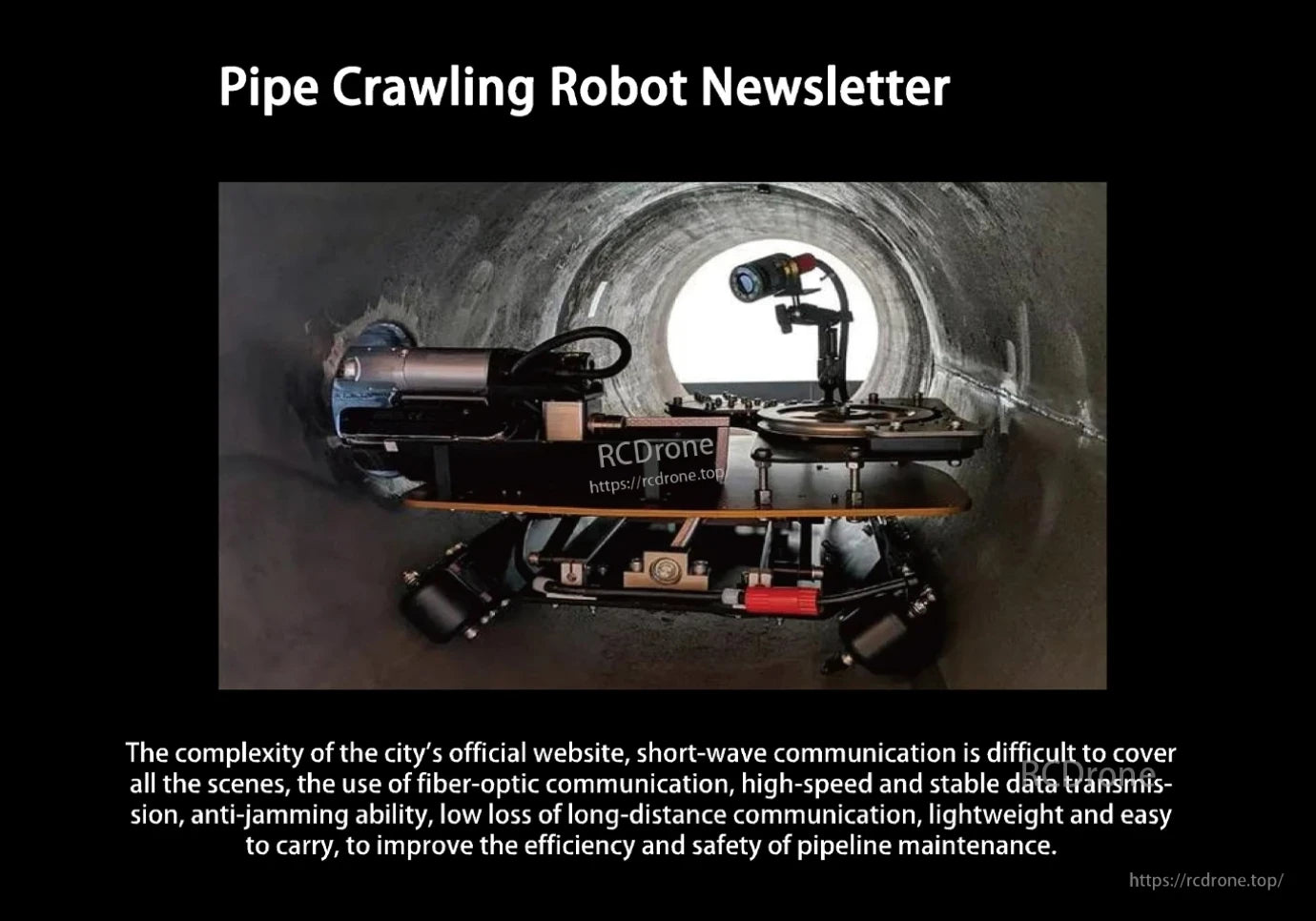 Sky GBD Optical Fiber Module, Fiber-optic communication ensures high-speed, stable, low-loss data transmission with anti-jamming and lightweight features, improving pipeline maintenance efficiency and safety. (24 words)