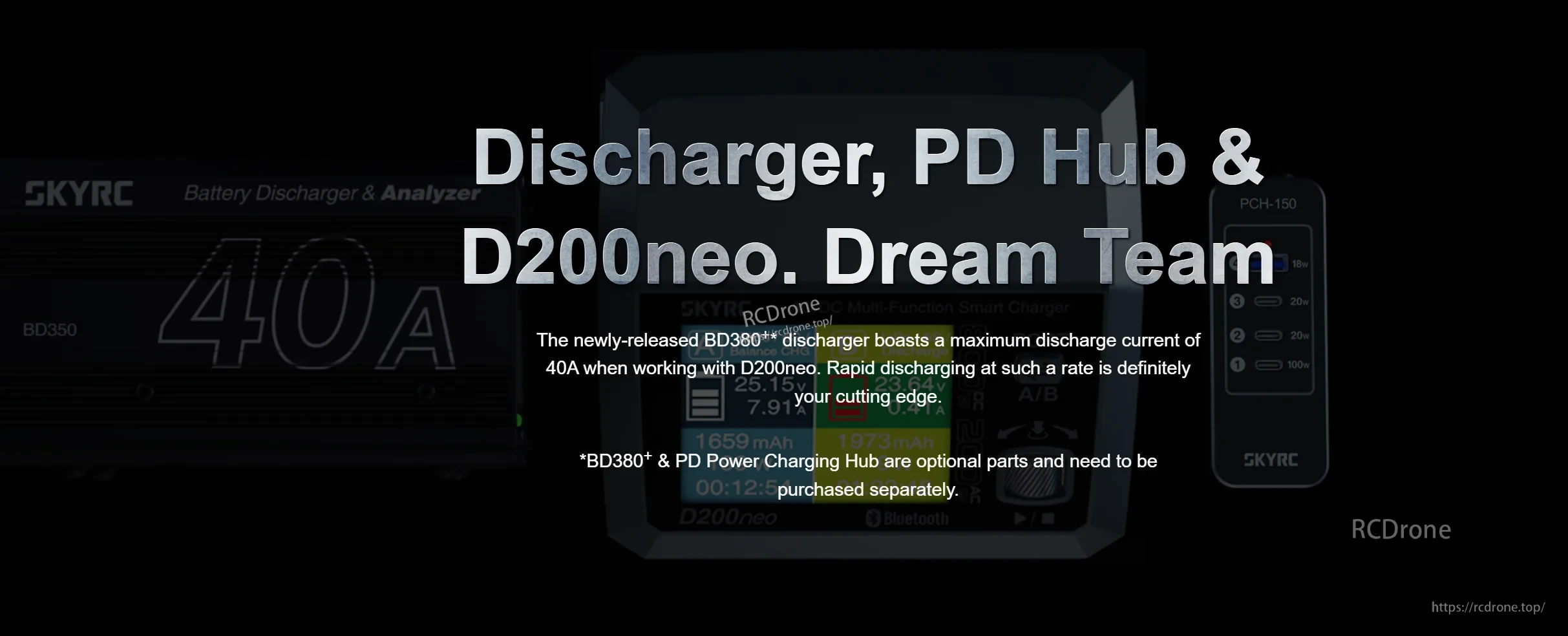 SkyRC D200neo AC 200W / DC 800W Multi-Function Smart Charger