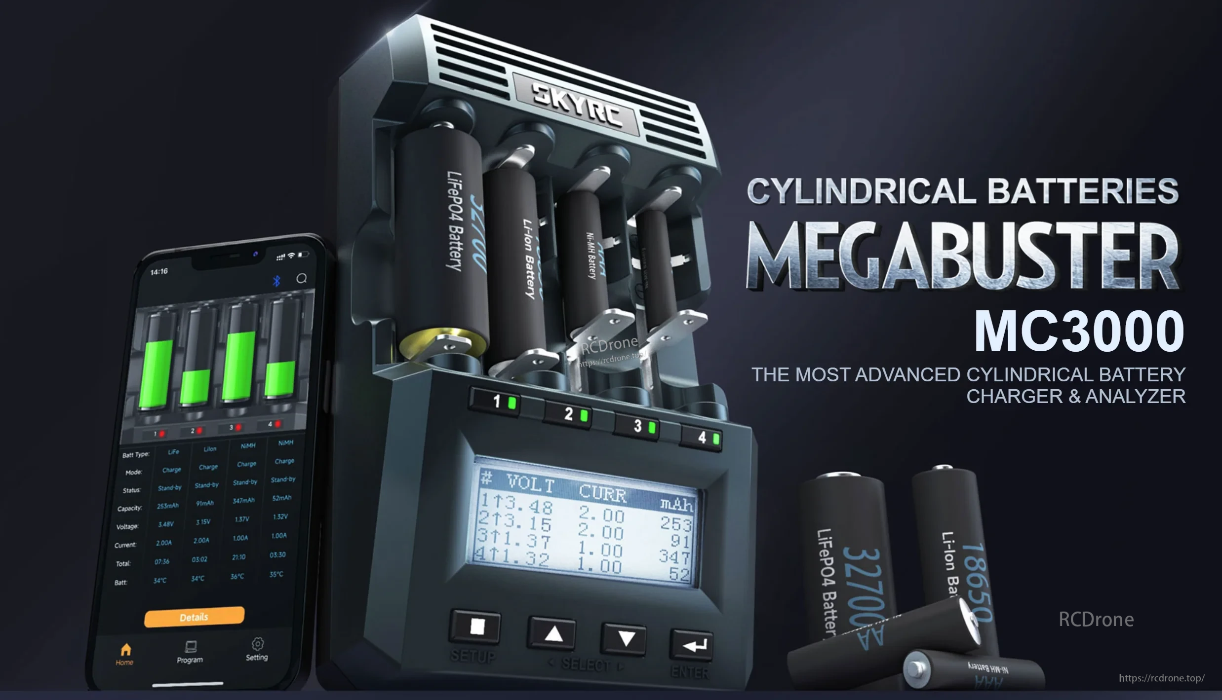 SkyRC MC3000 Universal Battery Charger & Analyzer