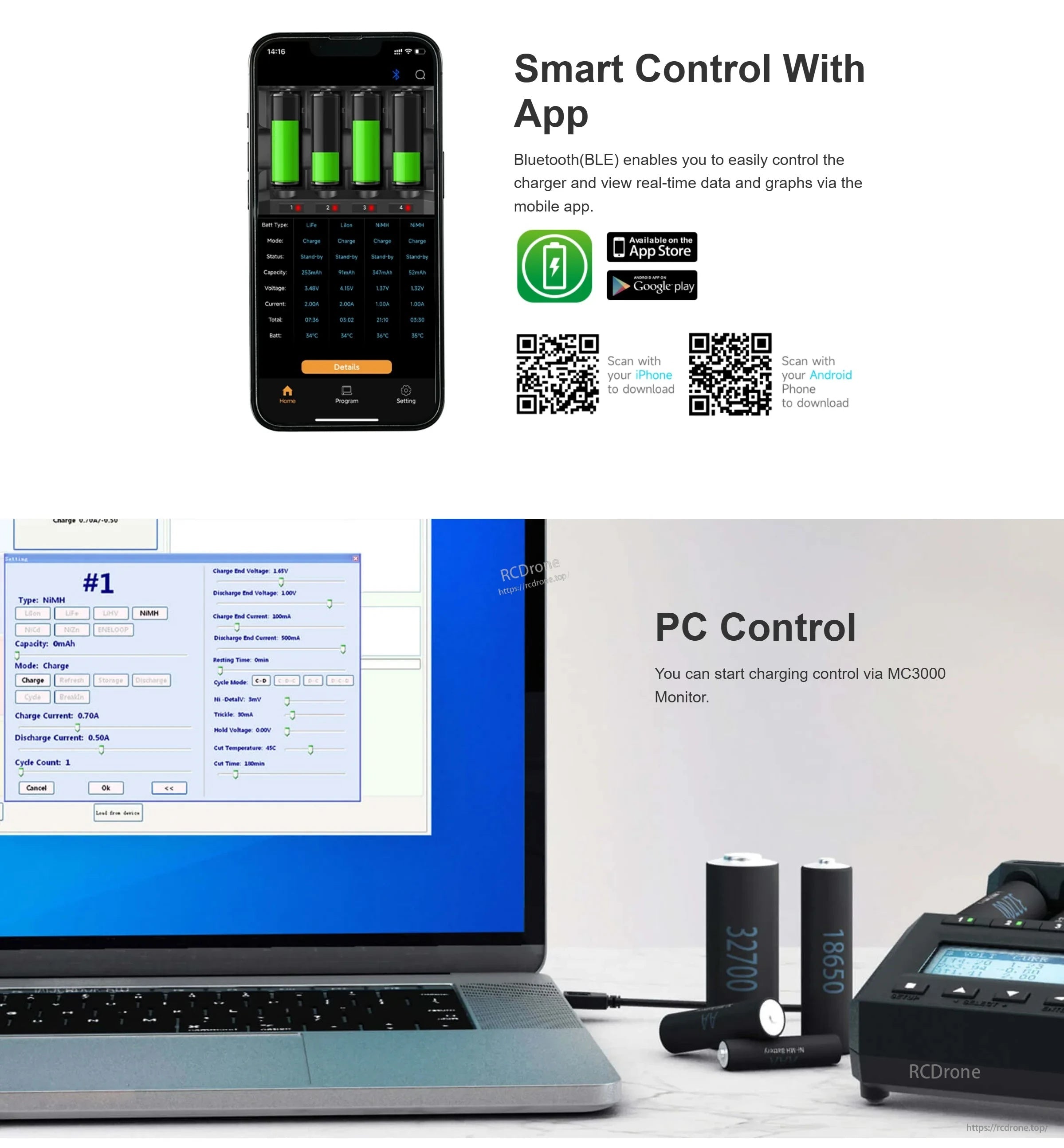 SkyRC MC3000 Universal Battery Charger & Analyzer