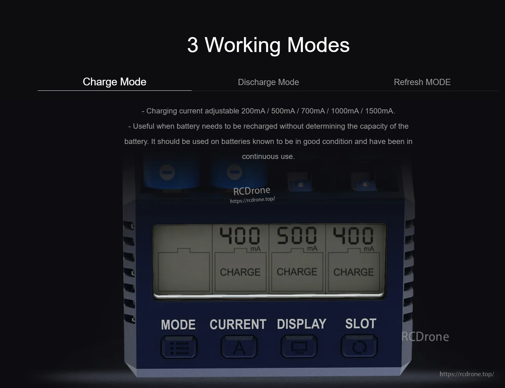 SkyRC NC1500 AA/AAA Battery Charger & Analyzer