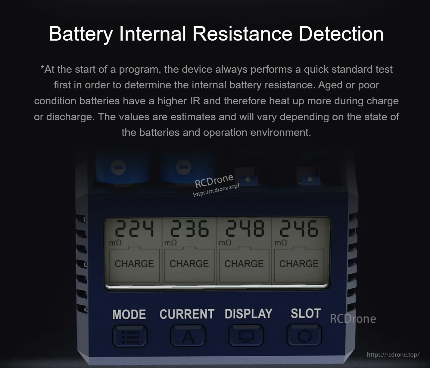 SkyRC NC1500 AA/AAA Battery Charger & Analyzer