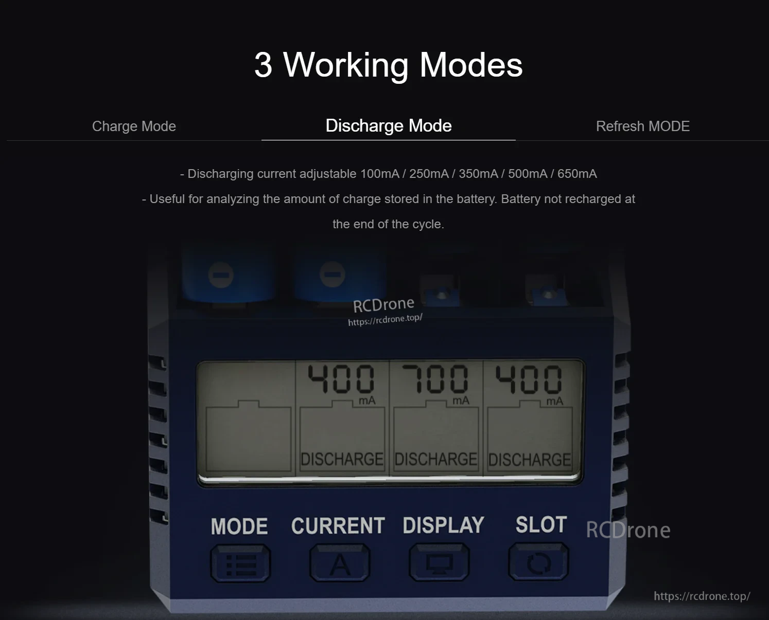 SkyRC NC1500 AA/AAA Battery Charger & Analyzer