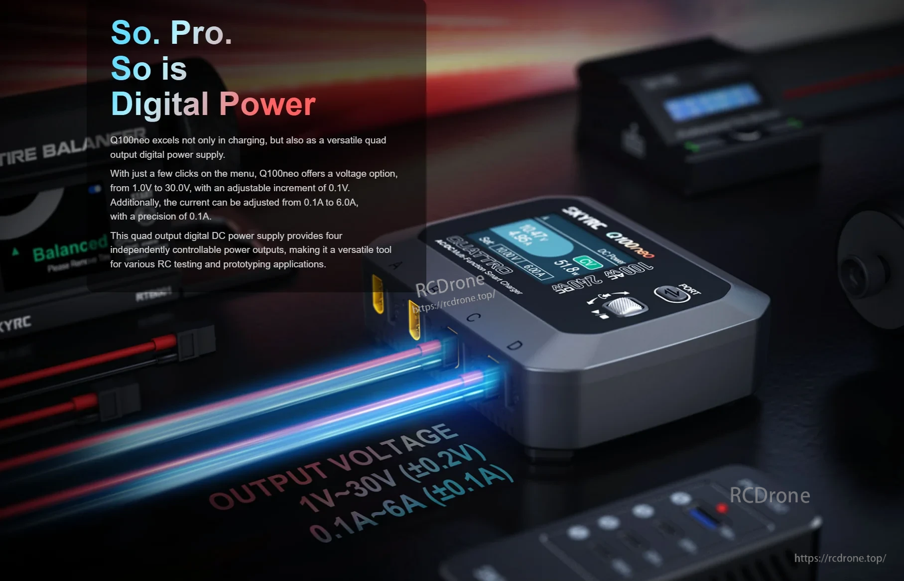 SkyRC Q100neo AC/DC Multi-Function Smart Charger
