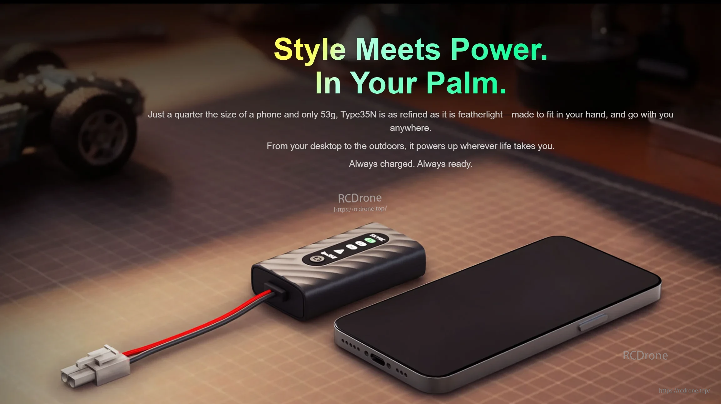 SkyRC Type35N PD-Powered 4-8S NiMH Battery Charger
