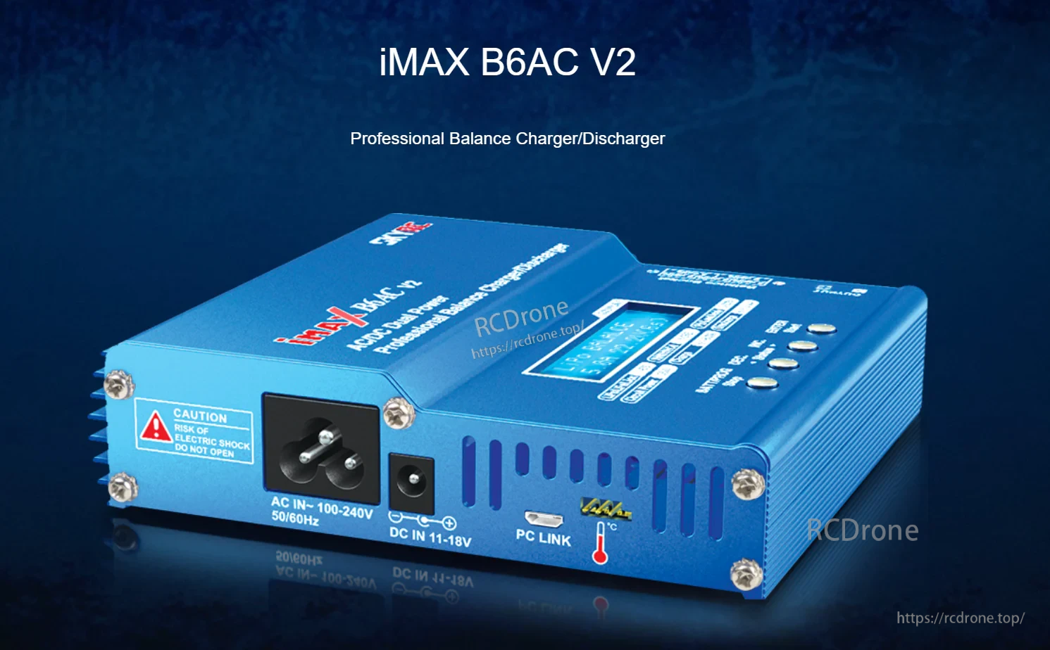 SkyRC iMAX B6AC V2 50W 6S AC/DC Dual Power Professional Balance Charger/Discharger