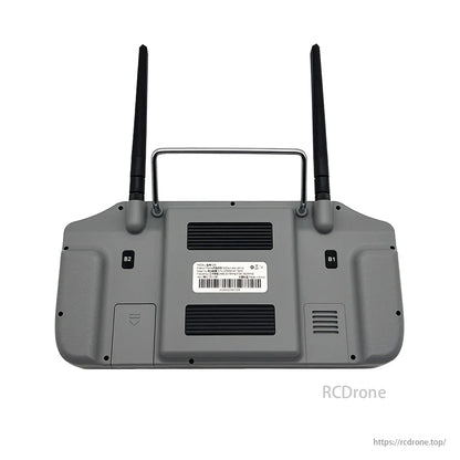 Skydroid G20, Gray device with two antennas (B1, B2) and a barcode sticker.