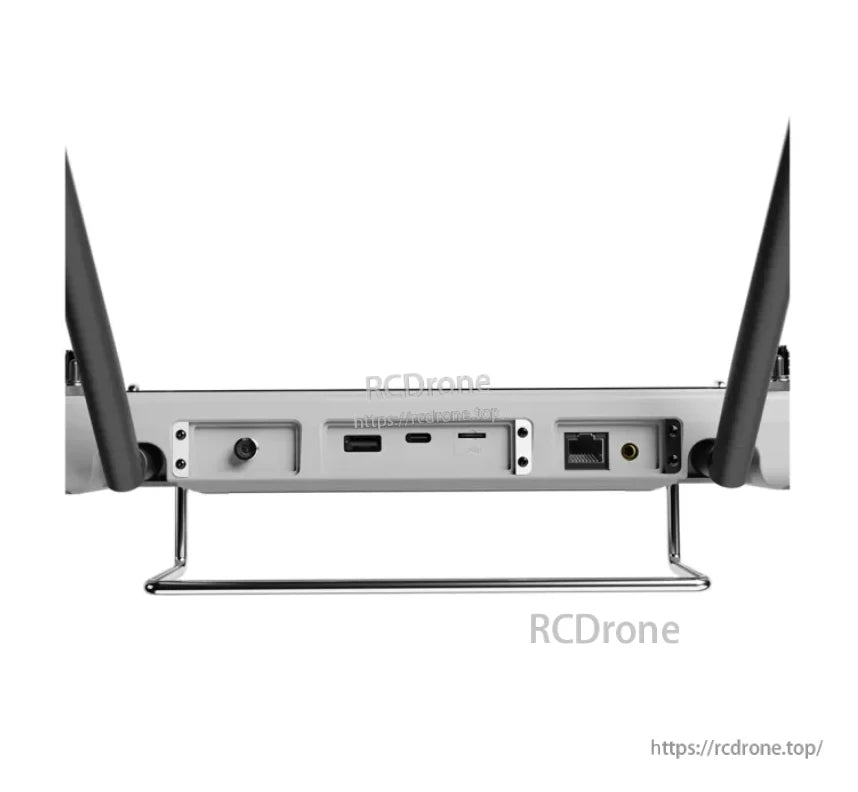 Skydroid G30: 10.1" HD remote controller with 2.4G/5.8G dual-band, 30KM transmission range for long-distance drone control.