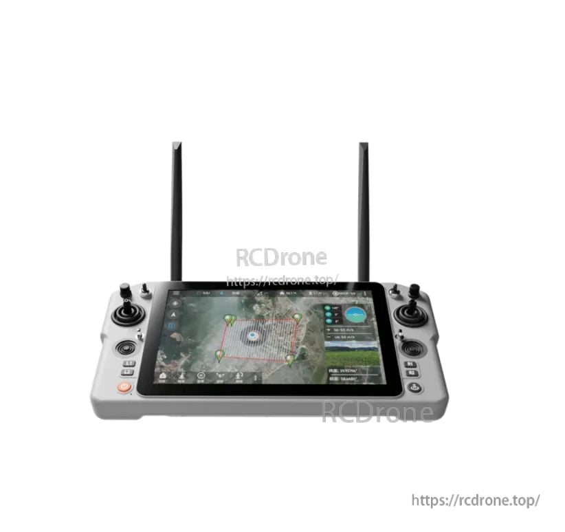 Skydroid G30 HD remote controller features a 10.1-inch screen, dual-band 2.4G/5.8G, and 30KM FPV drone range.