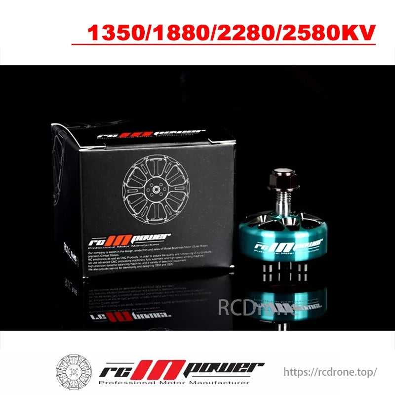 SmooX 2306 Plus Brushless Motor, This motor series handles 4S to 6S LiPo batteries, offering exceptional thrust, responsiveness, and efficiency.