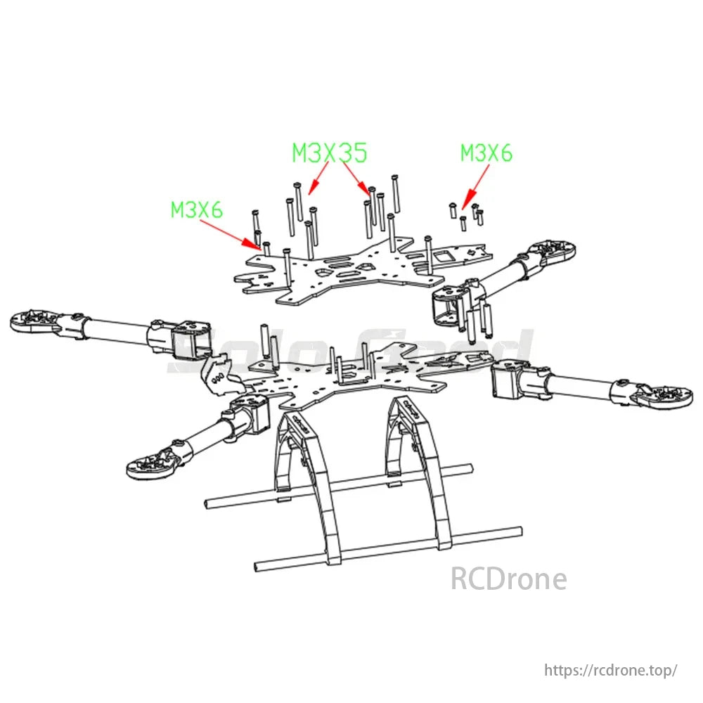 SoloGood Carbon Fiber FPV Drone, Soulload specifications for 13-15 inch airplane frame, carbon fiber material, and remote control features.