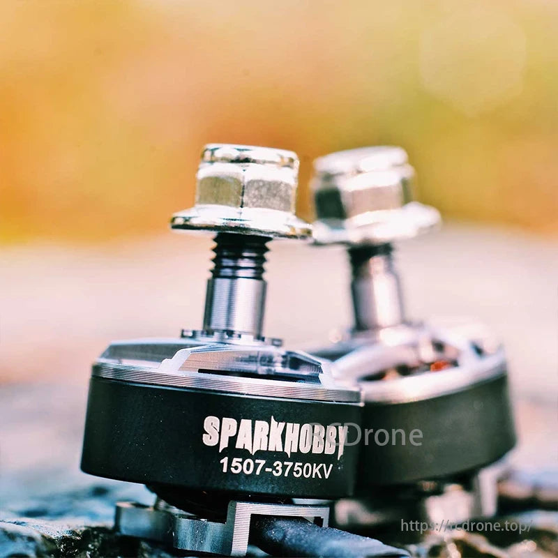 Sparkhobby 1507 FPV Motor, Sparkhobby 1507 Brushless Motor: Compact and reliable power solution for 2-4S 3-inch FPV racing and freestyle drones.